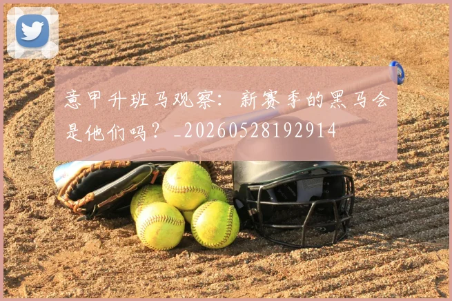 意甲升班马观察：新赛季的黑马会是他们吗？_20260528192914